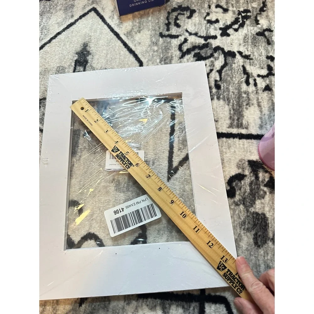yeestone 10 Pack White Picture Frame Artwork‎ Display Holder for Home Decor
